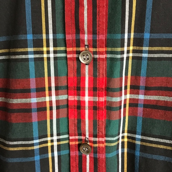 J. CREW Perfect Plaid Button Down Cotton Shirt Bundle Blue Red Boys Size 2T - Picture 8 of 16